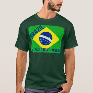 Camiseta Missão Mórmon do LDS Norte do Brasil São Paulo