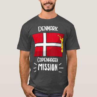 Camiseta Missão Mórmon LDS da Dinamarca Copenhaga