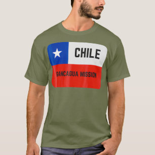 Camiseta Missão Mórmon LDS do Chile Rancagua