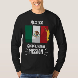 Camiseta Missão Mórmon SUD Guadalajara México Missionário