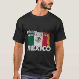 Camiseta Missão Mormon SUD México Aguascalientes Missionári