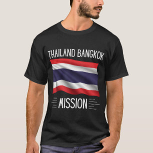 Camiseta Missão Orgulhosa de Mão Mórmon da Tailândia Bangko