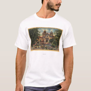 Camiseta Missão San Carlos de Borromeo de Monterey