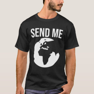 Camiseta Missão Trip me ENVIAR Missionário Cristão 2