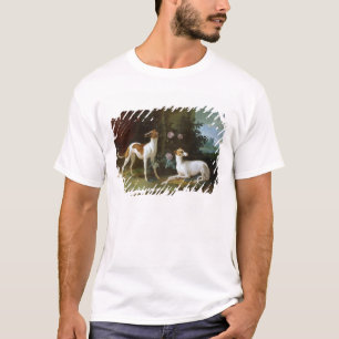 Camiseta Misse e Turlu, dois galgos de Louis XV