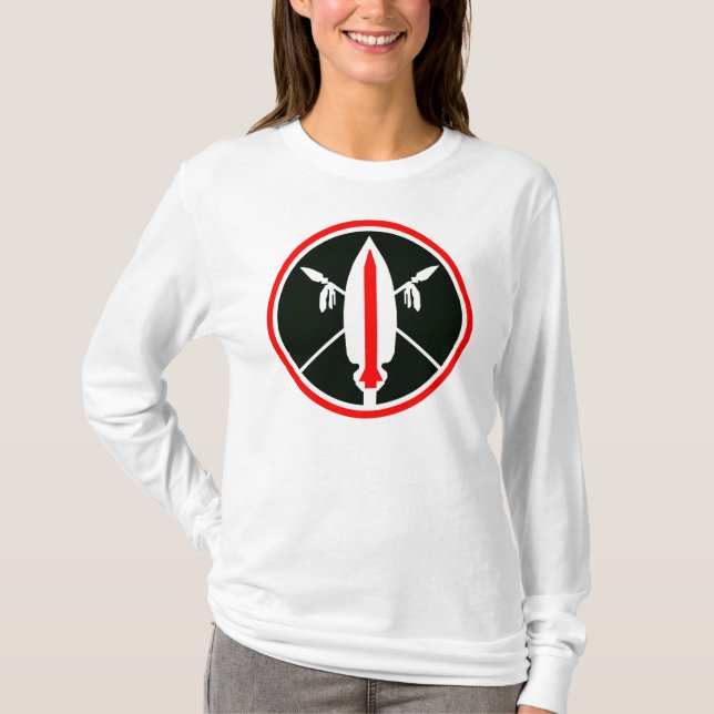 Camiseta Míssil de lança (Frente)