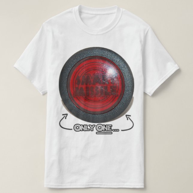 Camiseta Míssil esperto - somente um (Frente do Design)