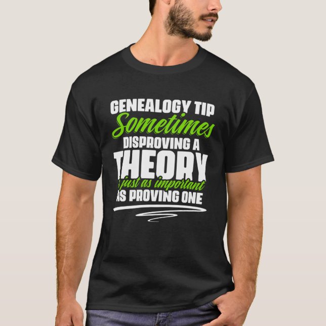 Camiseta Missing Ancestor Ancestry Historian Genealogy Gene (Frente)