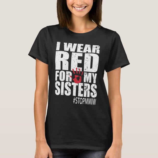 Camiseta Missing And Murdered Indigenous Women Mmiw 1 (Frente)