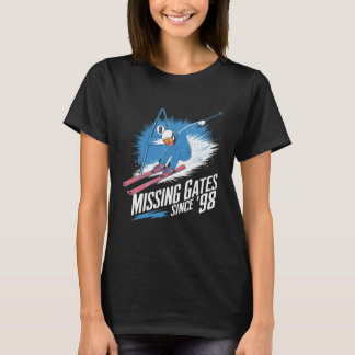 Camiseta Missing Gates Since 98 Alpine Skiing 