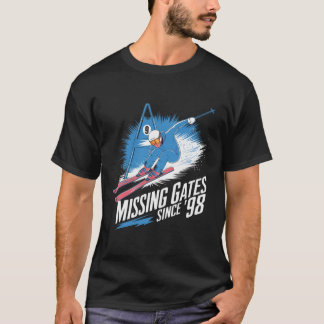 Camiseta Missing Gates Since 98 Alpine Skiing 