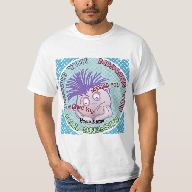 Camiseta Missing You Face (Frente)