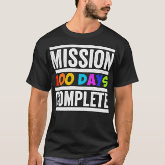 Camiseta Mission 100 days complete 2