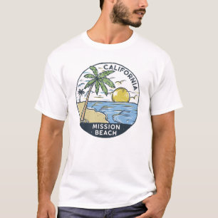 Camiseta Mission Beach San Diego California Vintage