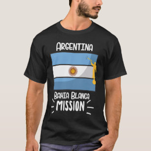 Camiseta Missiona da Missão LDS da Argentina Bahia Blanca M