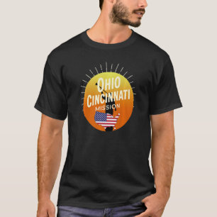 Camiseta Missiona Missão LDS do Ohio Cincinnati Mormon