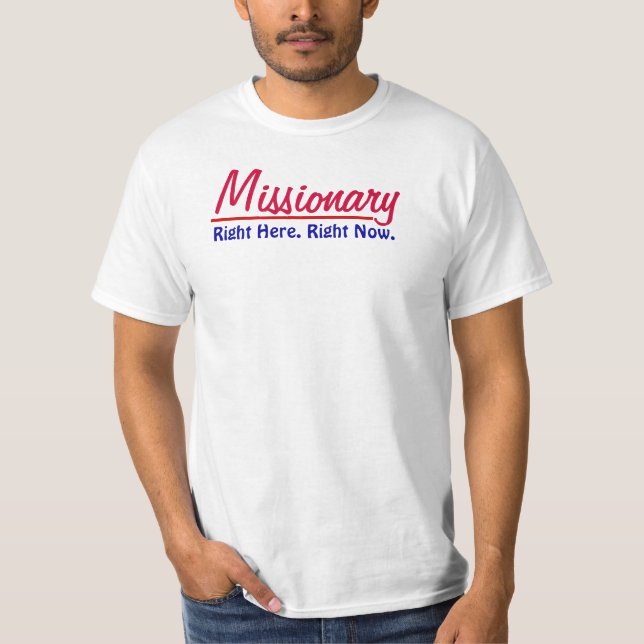 Camiseta Missionário (Frente)