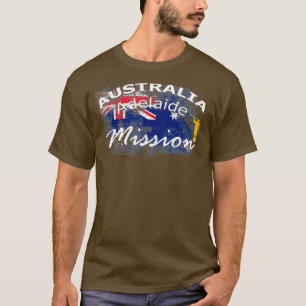 Camiseta Missionário da Missão LDS Adelaide Mormon da Austr