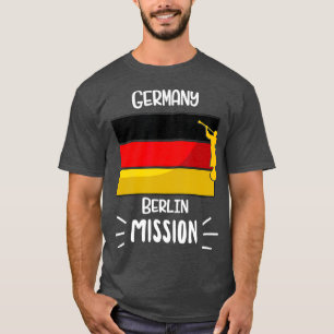 Camiseta Missionário da Missão LDS da Alemanha Berlin Mormo