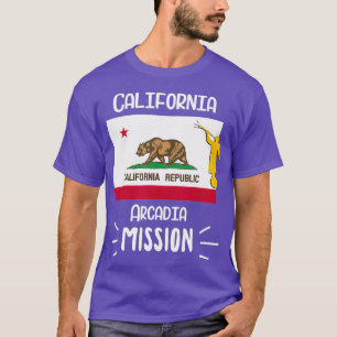 Camiseta Missionário da Missão LDS da Califórnia Arcadia