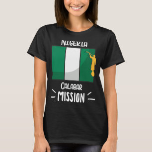 Camiseta Missionário da Missão LDS da Nigéria Calabar Mormo