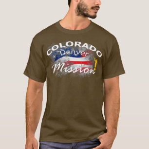 Camiseta Missionário da Missão LDS do Colorado Denver Mor