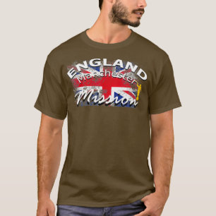 Camiseta Missionário da Missão LDS do England Manchester 