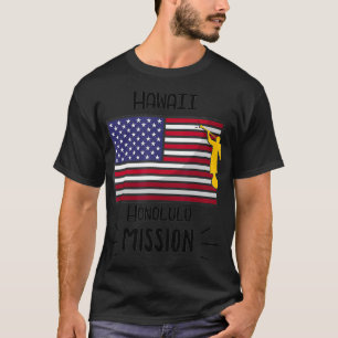 Camiseta Missionário da Missão LDS do Hawaii Honolulu Mor