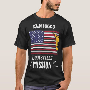 Camiseta Missionário da Missão LDS do Kentucky Louisville M
