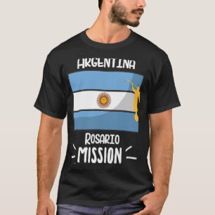 Camiseta Missionário da Missão LDS do Rosario Mormon da Arg