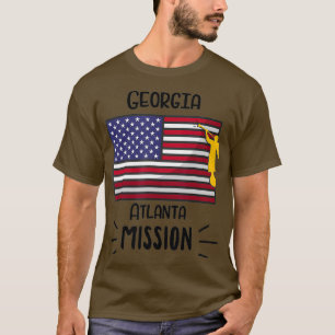 Camiseta Missionário da Missão LDS Georgia Atlanta Mormon