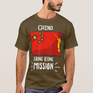 Camiseta Missionário da Missão LDS Mórmon de Hong Kong n