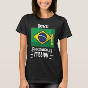 Camiseta Missionário da Missão LDS Mórmon do Brasil Florian