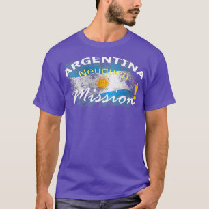 Camiseta Missionário da Missão LDS Neuquen Mormon da Arge