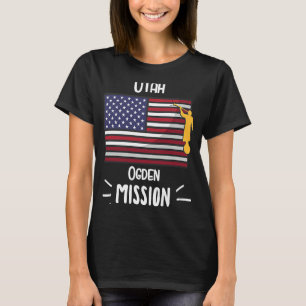 Camiseta Missionário da Missão LDS Ogden Mormon de Utah