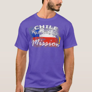 Camiseta Missionário da Missão LDS Rancagua Mormon do Chi