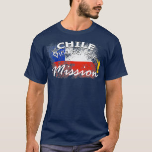 Camiseta Missionário da Missão LDS Vina del Mar Mmon do Chi