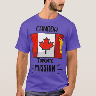 Camiseta Missionário de Missão LDS de Toronto Mão-Mão d