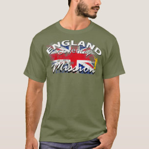 Camiseta Missionário de Missão Mão LDS Conventry da Ingl