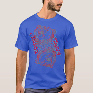 Camiseta Missionário Mão Mão do LDS da Missão Vancouver do