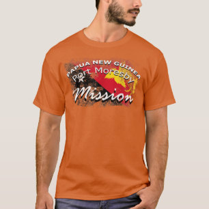 Camiseta Missionário Papua Nova Guiné Port Moresby Mmon LDS