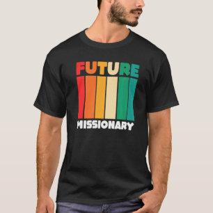 Camiseta Missionários Religiosos Cristãos Retro Futura Miss