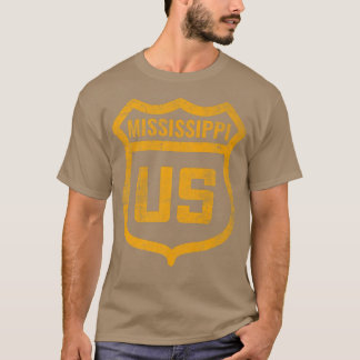 Camiseta Mississipi - Vista de meteoros aflitos na autoestr