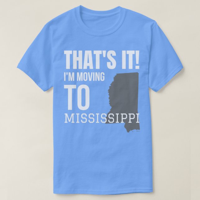 Camiseta Mississippi (Frente do Design)