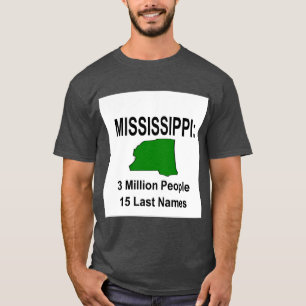 CAMISETA MISSISSIPPI 3 MILHÕES DE PESSOAS
