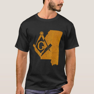 Camiseta Mississippi Masons Grand Lodge Freemason do Pai