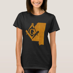 Camiseta Mississippi Masons Grand Lodge Freemason do Pai