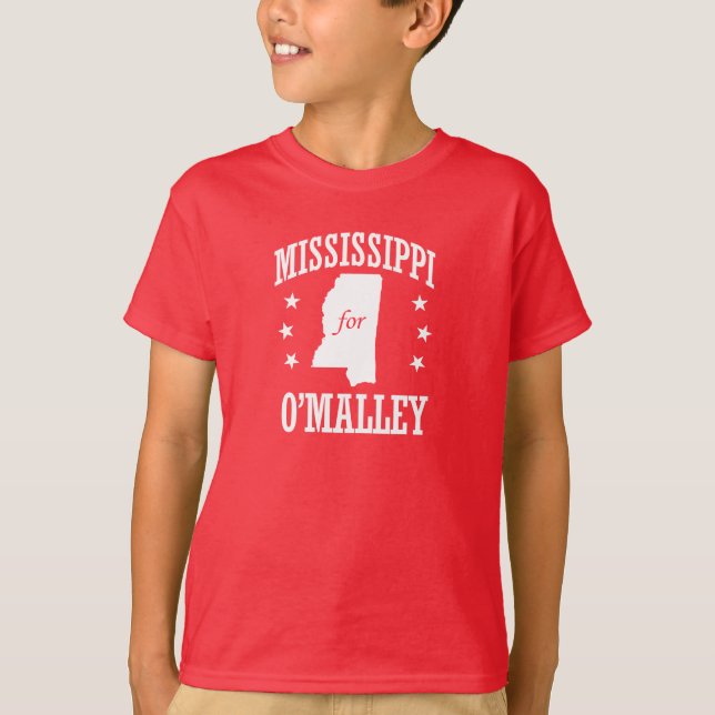 CAMISETA MISSISSIPPI PARA O'MALLEY (Frente)
