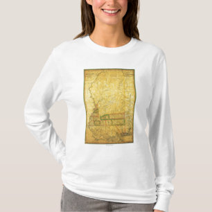 Camiseta MississippiPanoramic MapMississippi