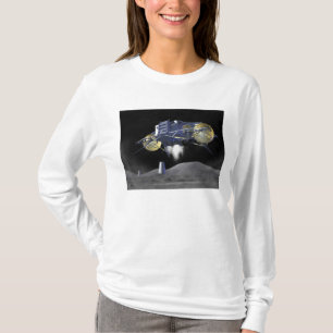 Camiseta Missões futuras 4 da exploração do espaço